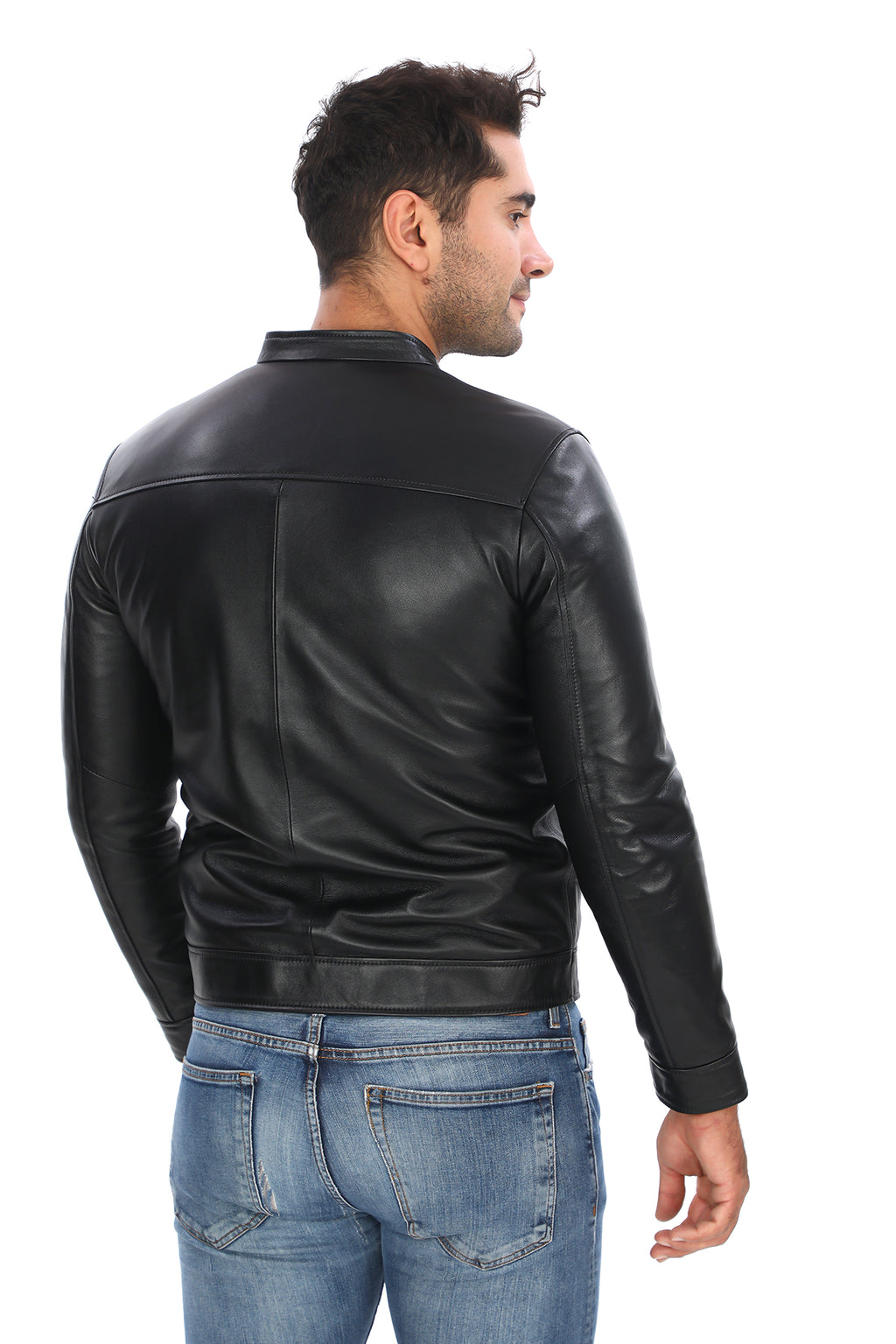 Spor Klasik Deri Ceket